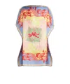Etro Summer Silk Twill Top In Multicolor
