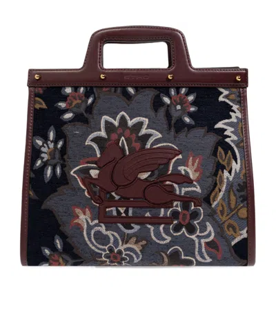 ETRO ETRO MEDIUM JACQUARD LOVE TROTTER BAG