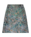 Etro Pattern Skirt In Gray