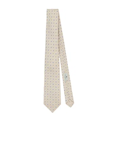Etro Pattern Tie In Nude