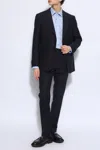 Etro Patterned Blazer In Black