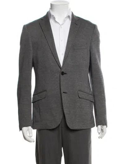 Pre-owned Etro Patterned Blazer In Blue