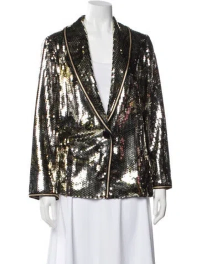 Pre-owned Etro Patterned Blazer W/ Tags