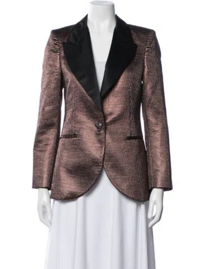 Pre-owned Etro Patterned Blazer W/ Tags In Multicolor