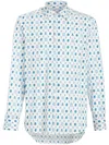Etro Patterned Button-up Shirt In White