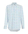Etro Patterned Button-up Shirt In White