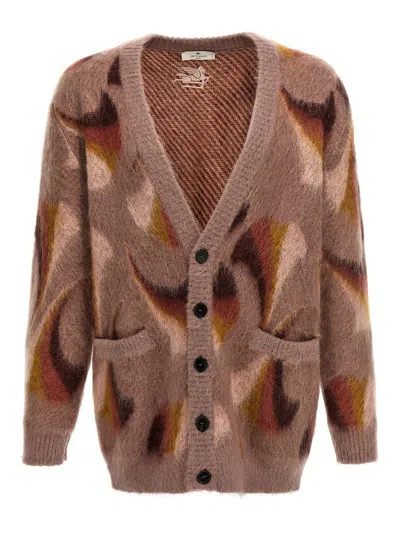 ETRO PATTERNED CARDIGAN