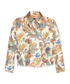 Etro Floral-print Cropped Jacket