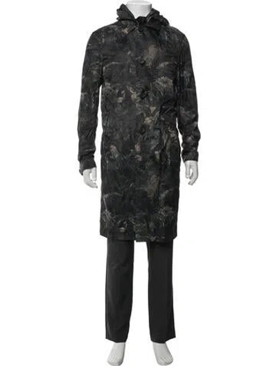 Pre-owned Etro Patterned Coat In Green