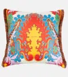 Etro Kissen Aus Baumwolle In Multicoloured
