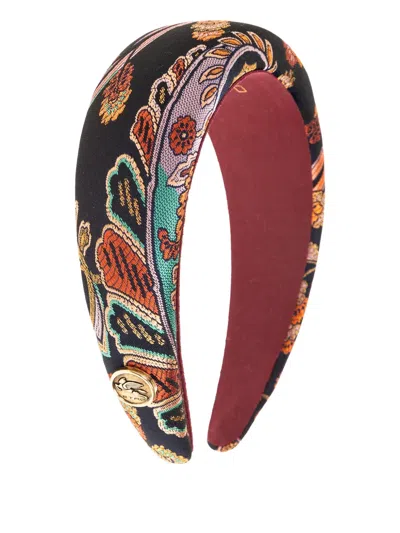 Etro Patterned Headband In Multi