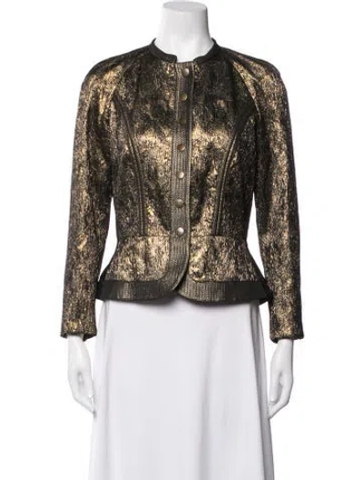 Pre-owned Etro Patterned Jacket In Multicolor