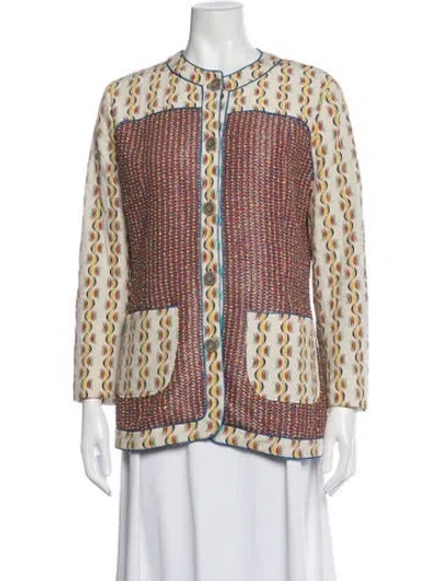 Pre-owned Etro Patterned Jacket In Multicolor