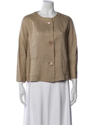 Pre-owned Etro Patterned Jacket In Neutrals