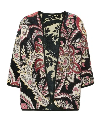 ETRO PATTERNED-JACQUARD BROCADE JACKET