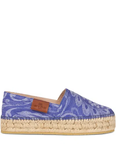 Etro Patterned-jacquard Espadrilles