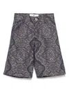 Etro Kids Shorts In Blue