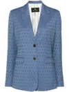 Etro Jacket In Blue