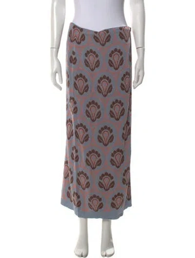 Pre-owned Etro Patterned Long Skirt