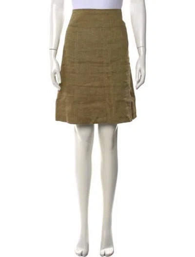 Pre-owned Etro Patterned Mini Skirt In Neutrals