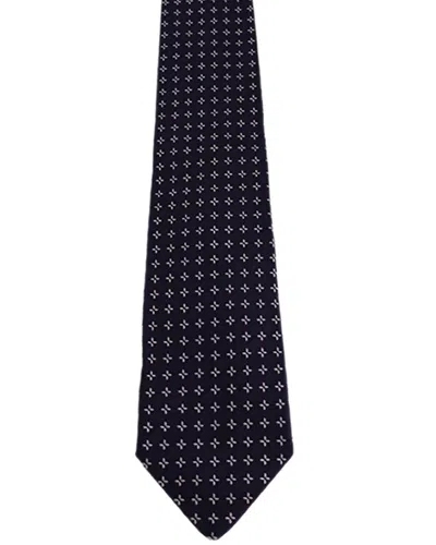Etro Patterned Necktie (authentic Pre-loved) In Black