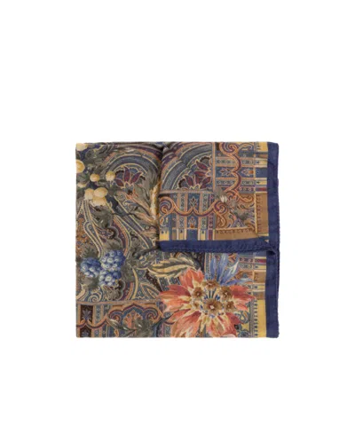 Etro Fringed-edges Scarf In Multi