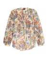 Etro Paisley-print Cotton-voile Blouse