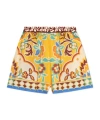 Etro Floral-print Shorts In Multi