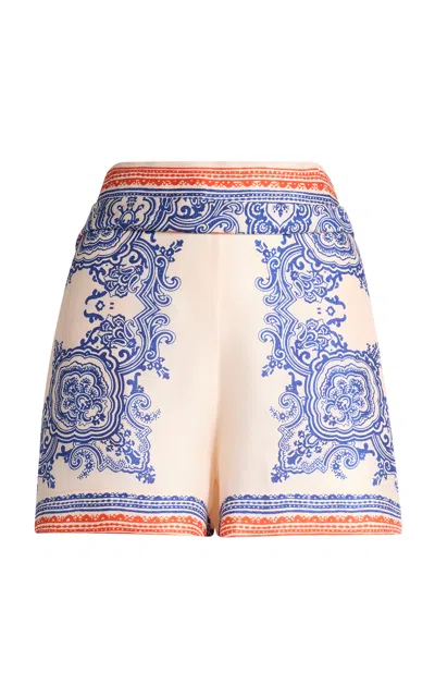 Etro Patterned Shorts In Multi