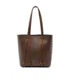 Etro Patterned Shoulder Bag In Brown