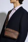 Etro Patterned Shoulder Bag In Brown