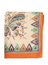 Etro Patterned Silk Scarf In Multi