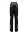 ETRO ETRO PATTERNED STRAIGHT LEG TROUSERS