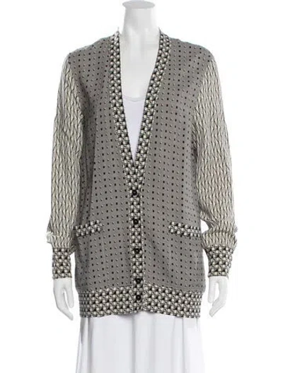 Pre-owned Etro Patterned V-neck Blouse