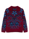 Etro Wool Sweater Floral Pattern