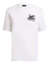 Etro Pegasus Motif T-shirt In White
