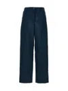 Etro Dark Blue Pegaso Cargo Pants In Blue