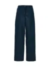 Etro Dark Blue Pegaso Cargo Pants In Blue