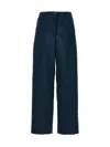 Etro Blue Regular Flat Front Pant In Blue