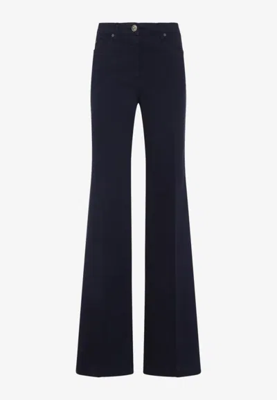 ETRO PEGASO-EMBROIDERED BOOTCUT JEANS