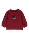 Etro Pegaso-embroidered Cotton Sweatshirt In Red