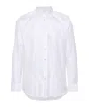 Etro Pegaso Embroidered Long-sleeved Shirt In White