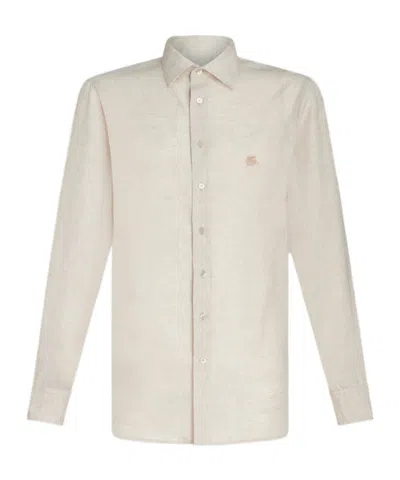 ETRO ETRO PEGASO EMBROIDERED LONG-SLEEVED SHIRT