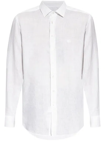 Etro White Linen Classic Shirt