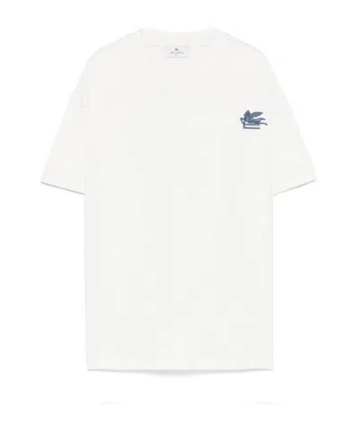 ETRO PEGASO-EMBROIDERED T-SHIRT