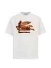 Etro Pegaso-embroidered T-shirt In White