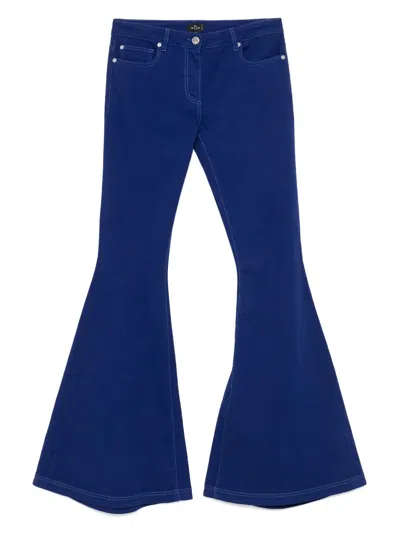 ETRO PEGASO-EMBROIDERED TROUSERS