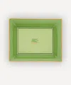 Etro Pegaso Green Rectangular Tray
