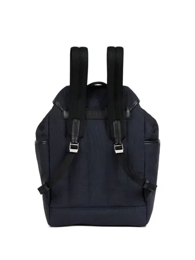 Etro Pegaso-logo Backpack In Blue