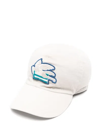 Etro Kids' Pegaso-motif Baseball Cap In 中性色